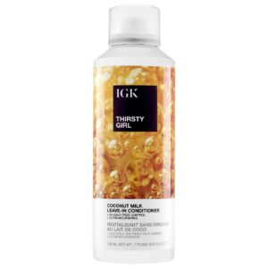 IGK Hair Thirsty Girl Coconut Milk Leave In Conditioner 5 OZ